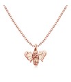 Little Cute Bee Silver Necklace SPE-4212